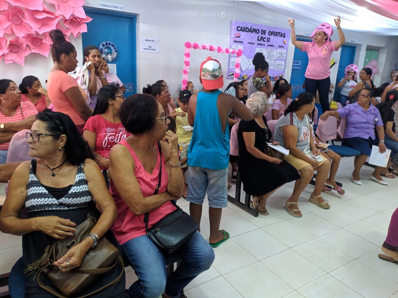 Camacã: PSFs Luís Pereira I e II comemoram Outubro Rosa com ações de saúde